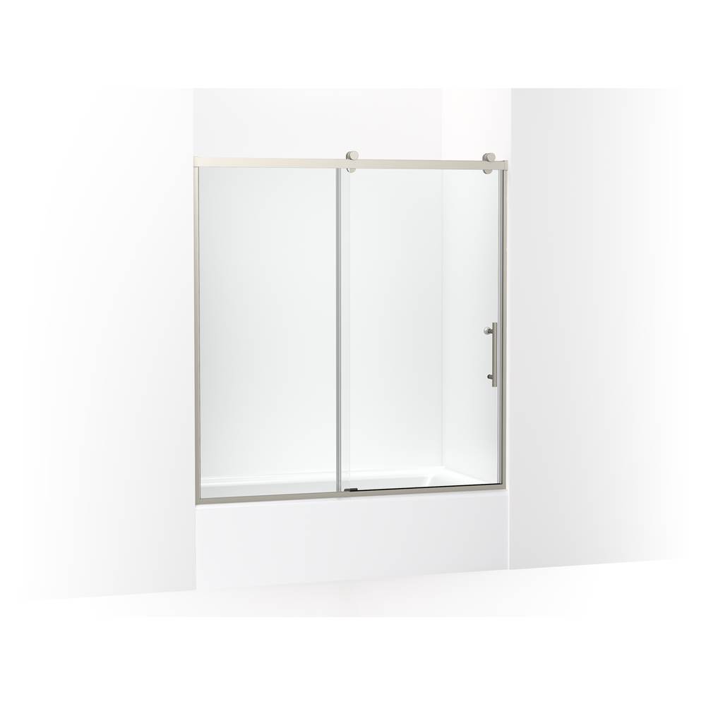 Kohler Rely 62-1/2 in.  H Sliding Bath Door With 3/8 in. -Thick Glass