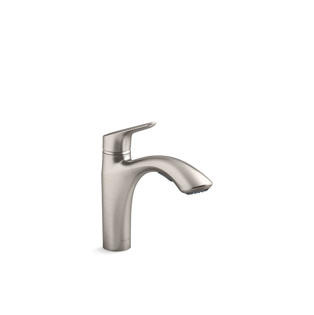Kohler Rival Pull-Out Kitchen Sink Faucet With Two-Function Sprayhead