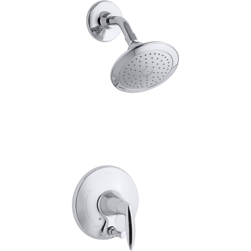 Kohler Alteo Rite-temp Shower Trim Set with Push-button Diverter, Less Showerhead