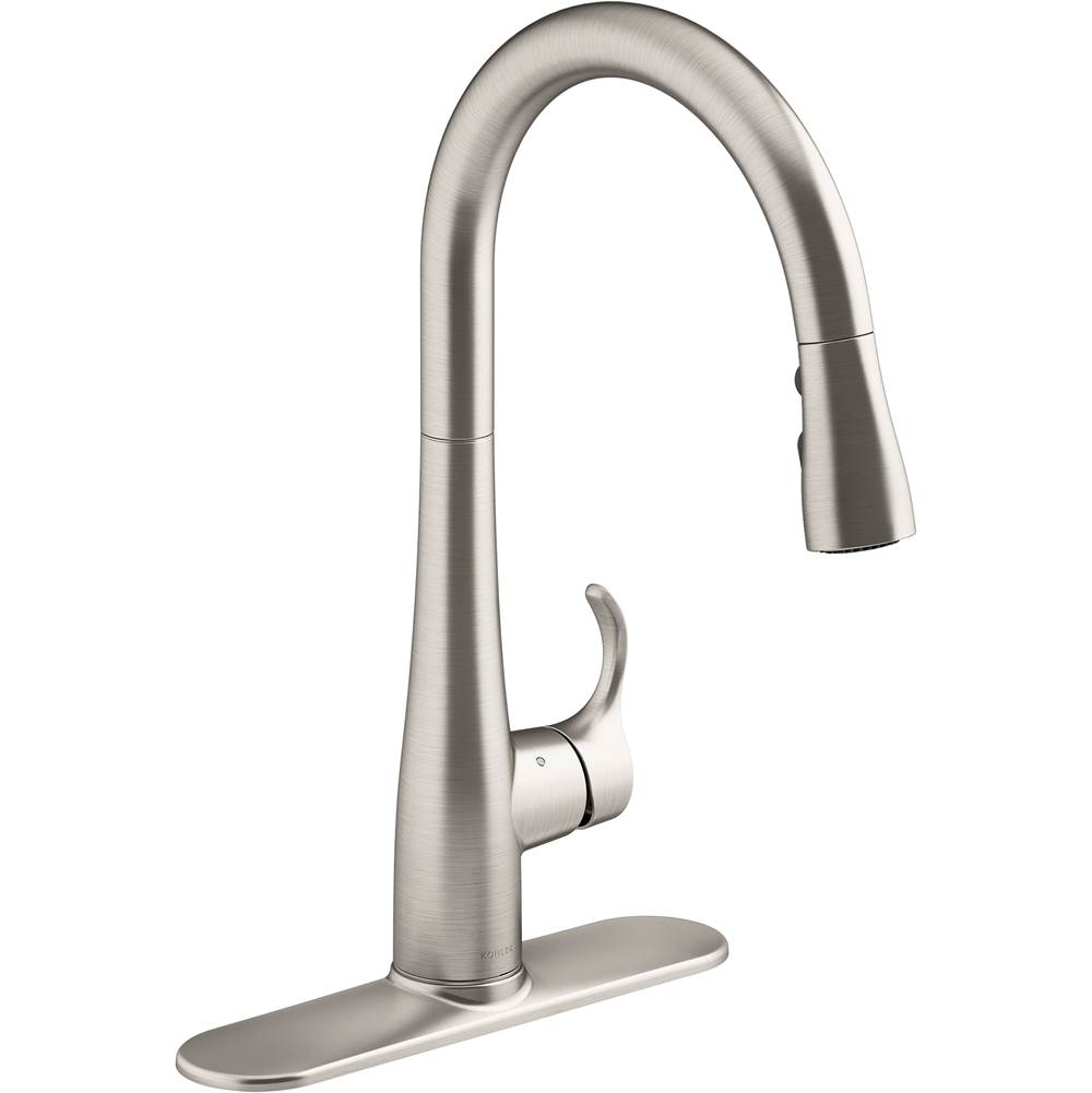 Kohler Simplice® Touchless pull-down kitchen sink faucet