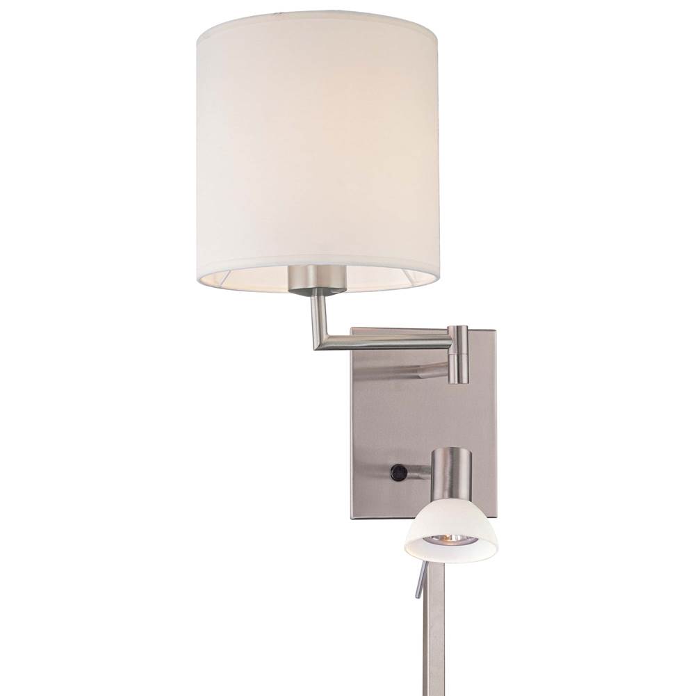 George Kovacs George'S Reading Room - 1 Light Convertible Wall Lamp With Reading Lamp