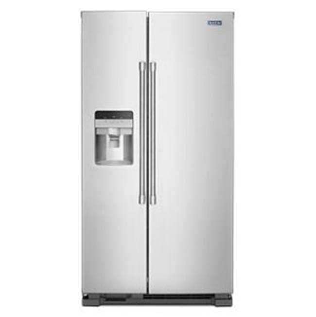 Maytag 25 Cu Ft, 36 Inch Width, Led Lighting, Dual Pad Dispenser, Idi, Pizza Pocket, Afp Stainless
