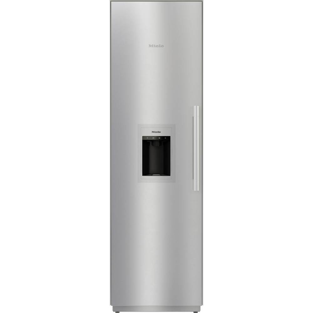 Miele F 2672 SF - 24'' MasterCool All Freezer (Clean Touch Steel) Exterior Dispenser LH