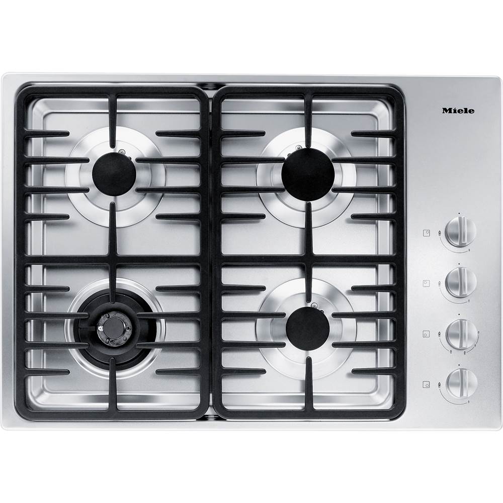 Miele KM 3465 LP - 30'' Cooktop Linear Grates LP (Stainless Steel)