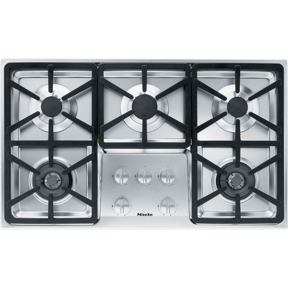 Miele KM 3474 LP - 36'' Cooktop Hexa Grates LP (Stainless Steel)