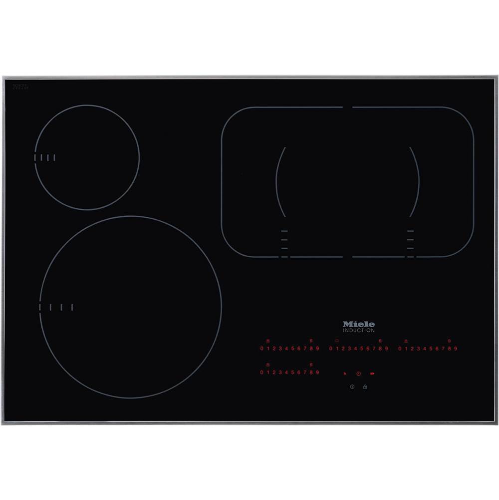 Miele KM 6360 - 30'' Induction Cooktop framed (Stainless Steel)