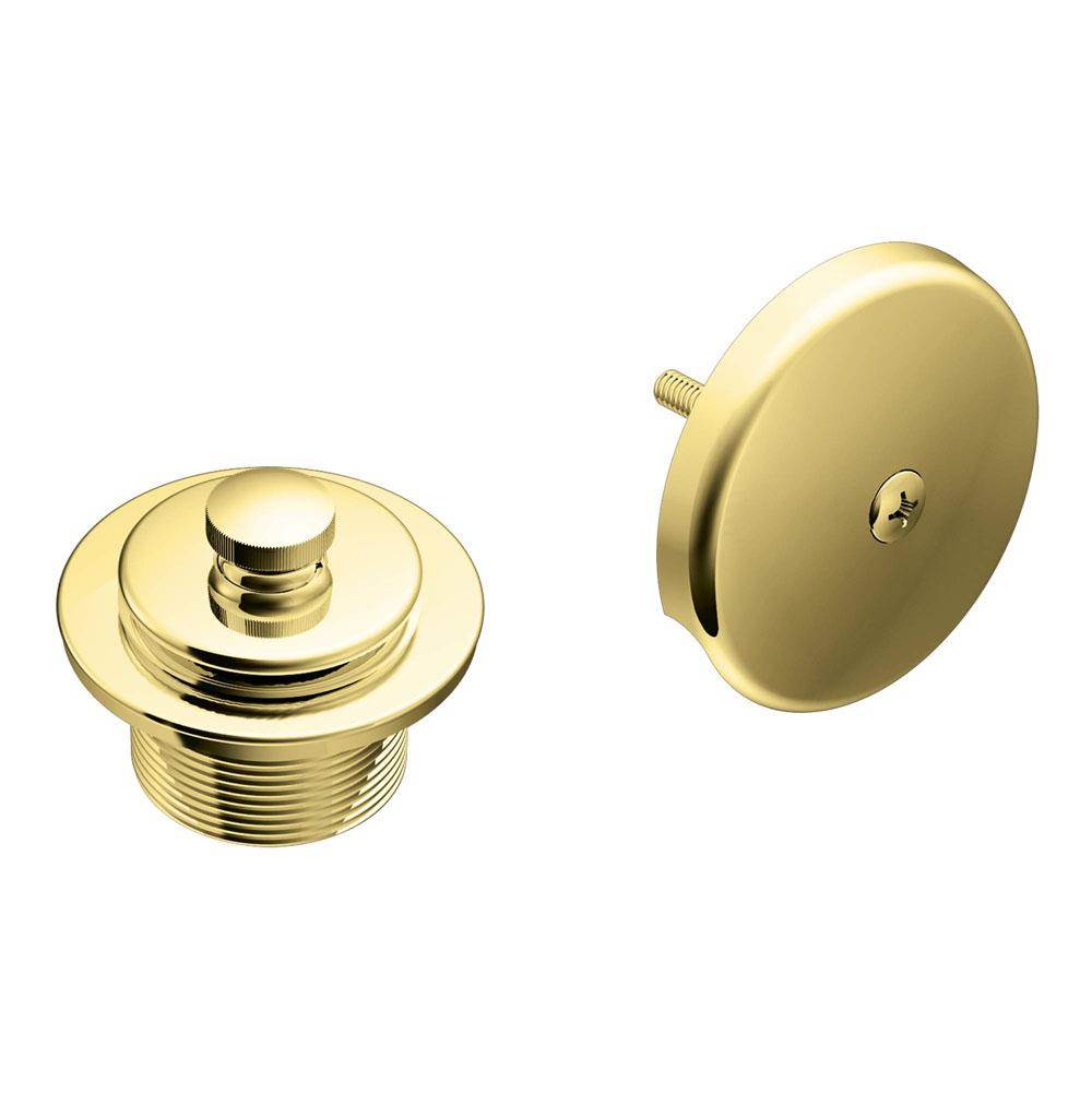 Moen Polished brass tub/shower drain covers