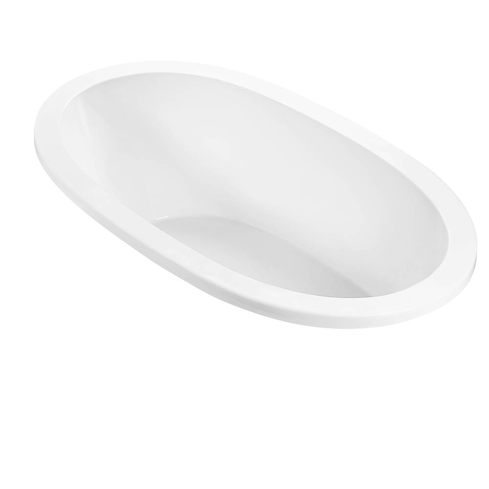 MTI Baths Adena 4 Acrylic Cxl Drop In Air Bath/Ultra Whirlpool - White (66X36)