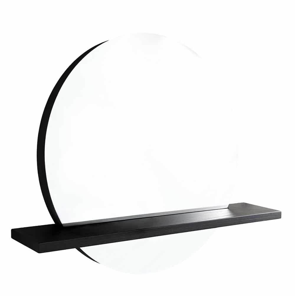 Native Trails Solace 22'' Shelf in Midnight Oak - Mirror sold separately