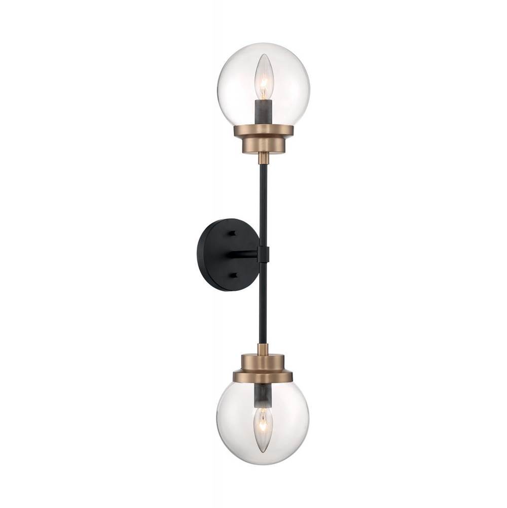 Nuvo Axis 2 Light Wall Sconce