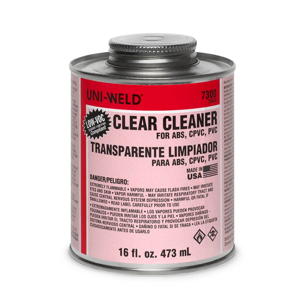 Oatey Clear Cleaner In Can Pt