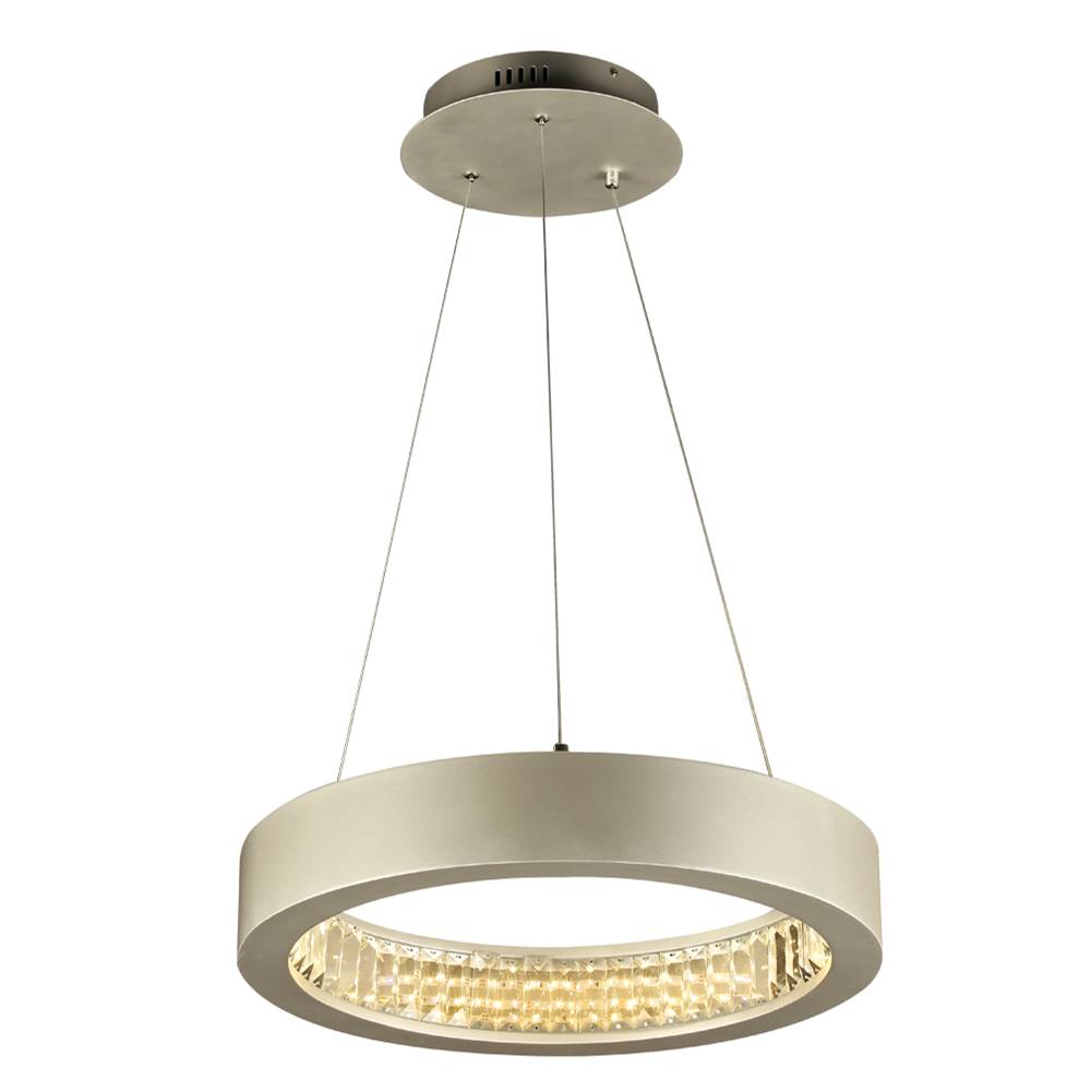 PLC Lighting PLC 1 Single Pendant from the Orion collection