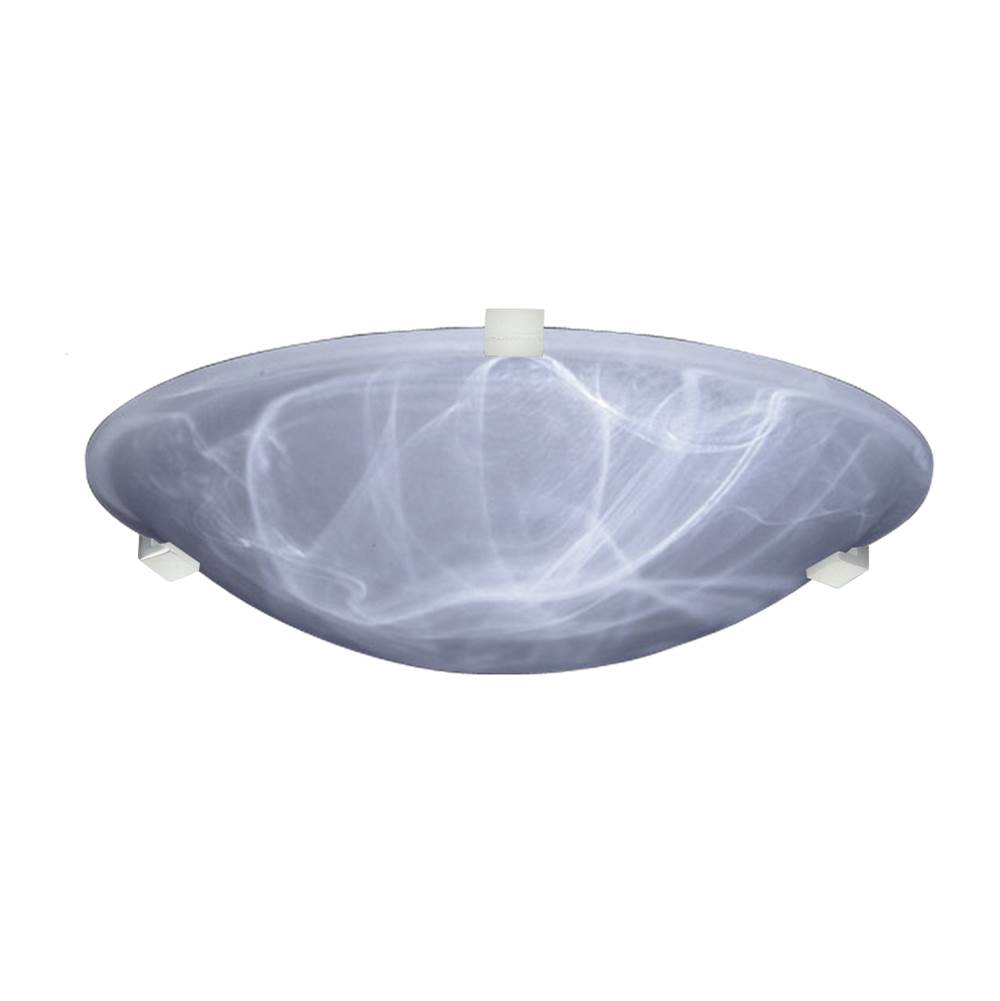 PLC Lighting PLC 1 Light Ceiling Light Nuova Collection 7016WHLED