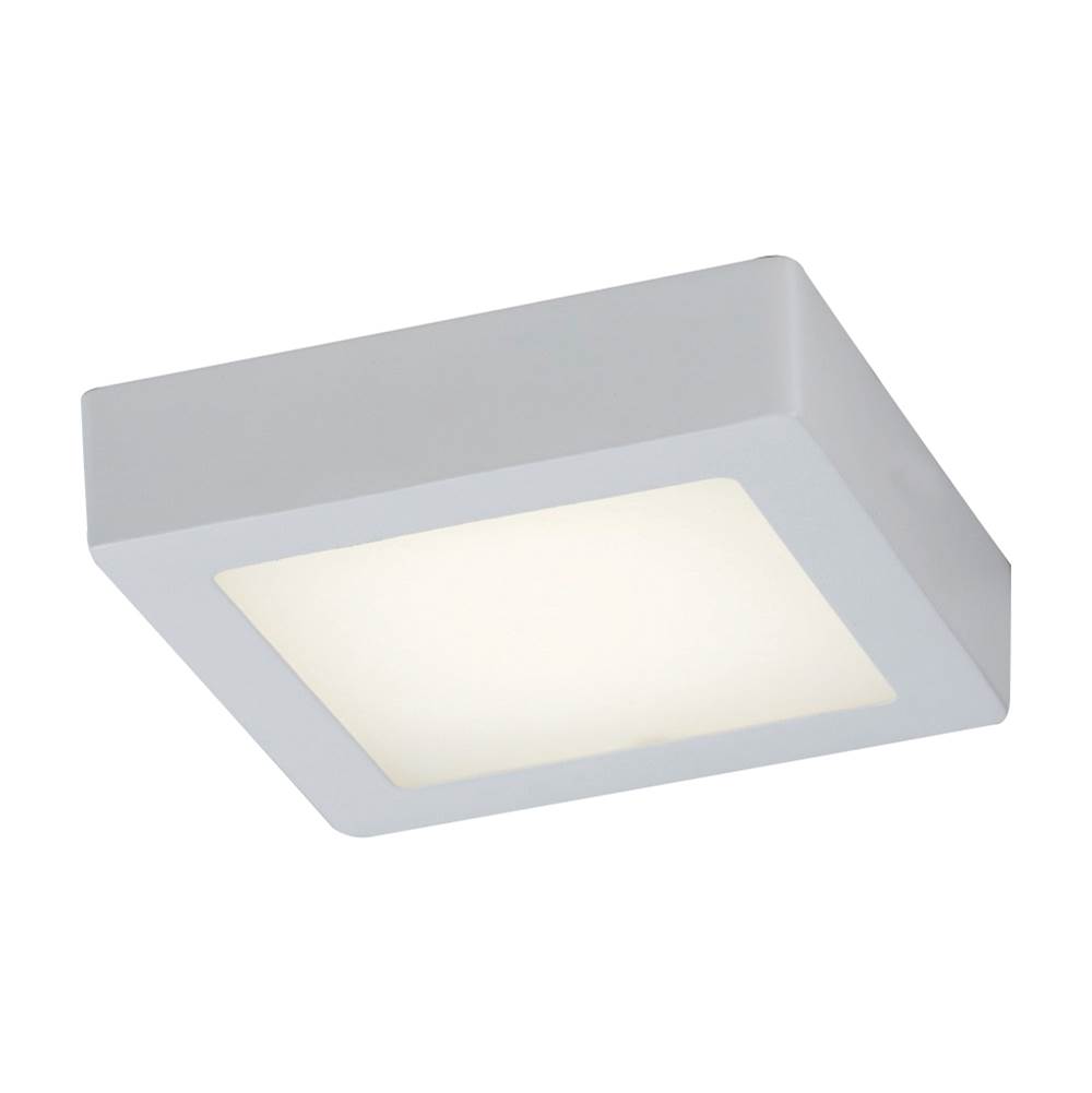 PLC Lighting PLC1 One light ceiling light from the Rubix collection
