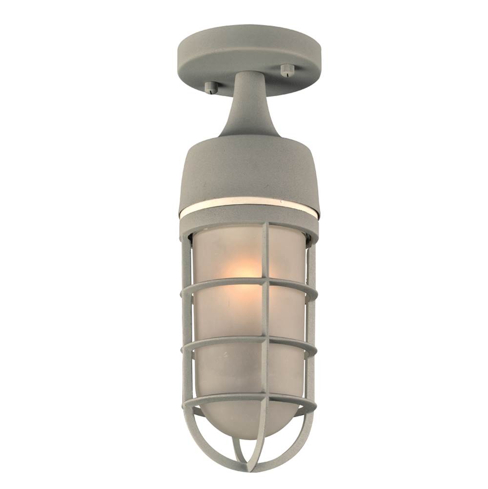 PLC Lighting PLC 1 Light Outdoor Fixture Cage Collection 8052SL