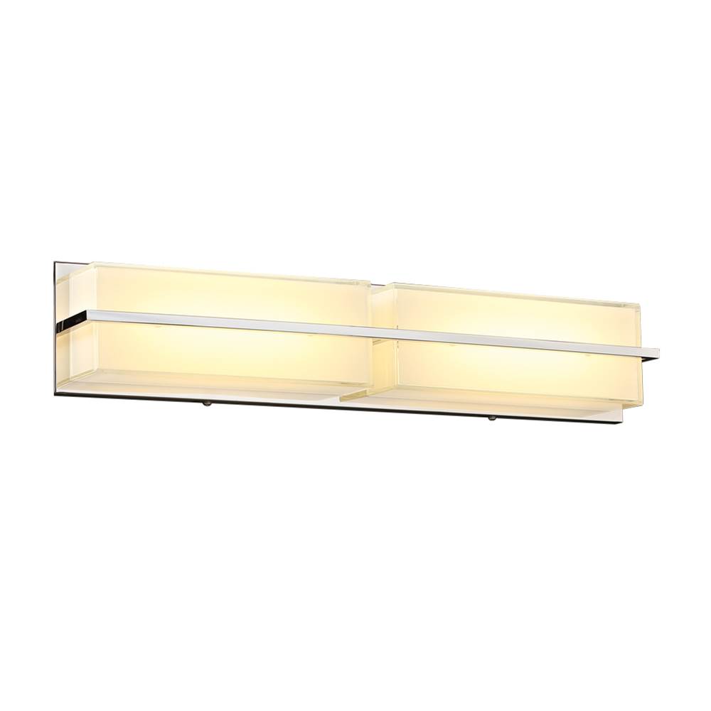 PLC Lighting PLC 1 Two light vanity from the Tazza collection