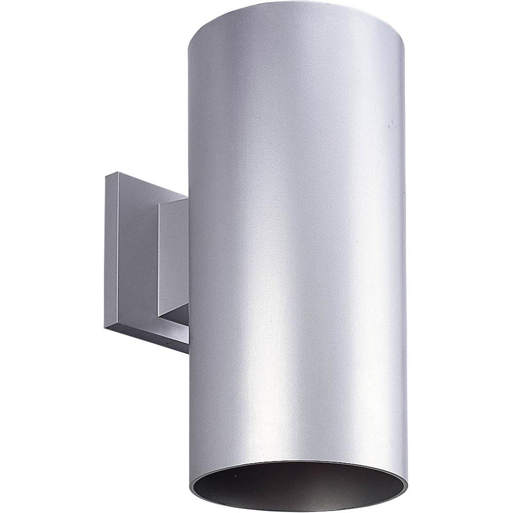 Progress Lighting 6'' Metallic Gray Outdoor Wall Cylinder