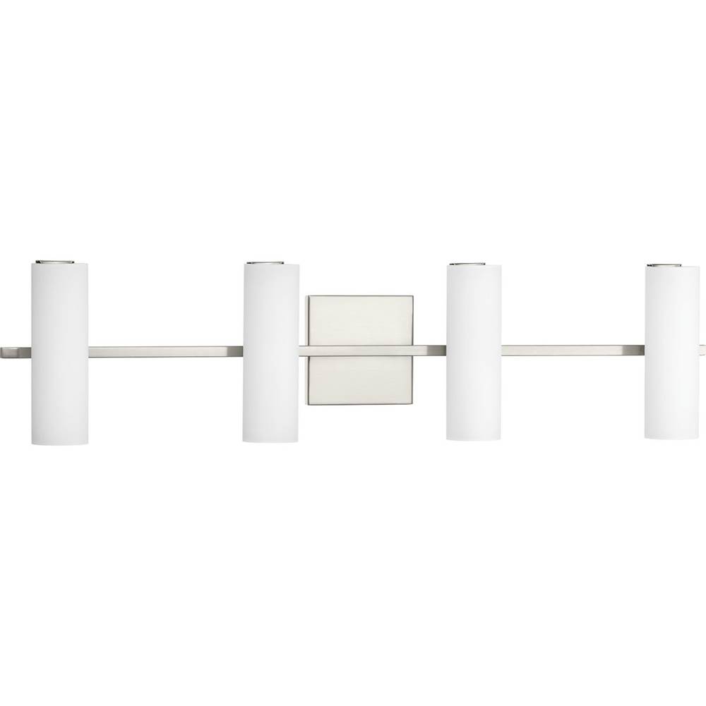 Progress Lighting Colonnade LED Collection Four-Light LED Bath and Vanity