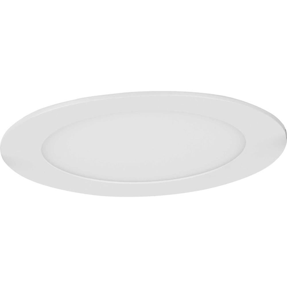 Progress Lighting Everlume Collection 6 in. Satin White 5-CCT LED Low Profile Canless Recessed Downlight