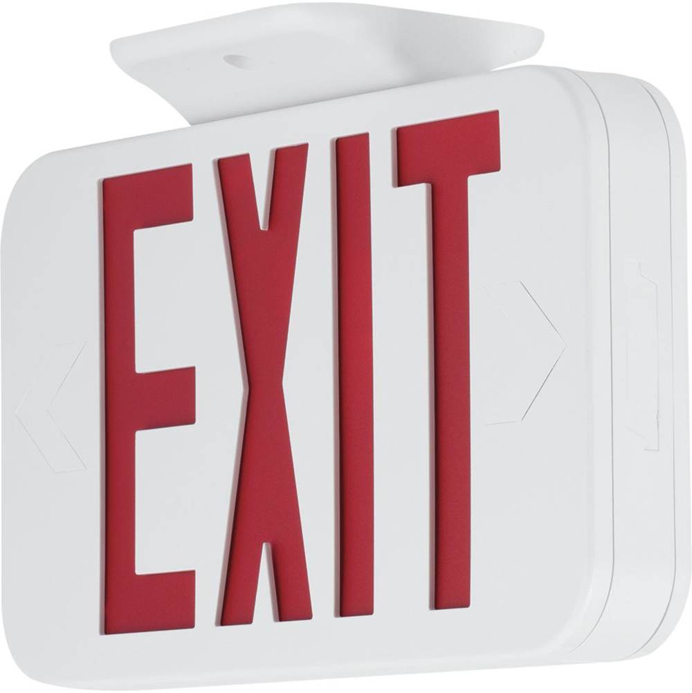 Progress Lighting LED Emergency Exit Sign Green Letters