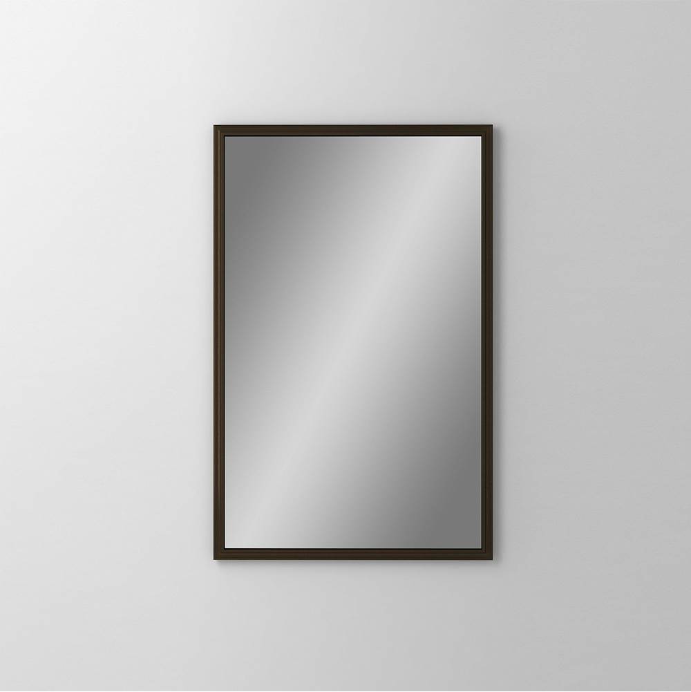 Robern Main Line Mirror, 20'' x 30'' x 1-5/8'', Rosemont Frame, Brushed Bronze