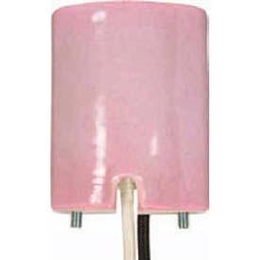 Satco 4 kV Keyless Pink porcelain Ex39