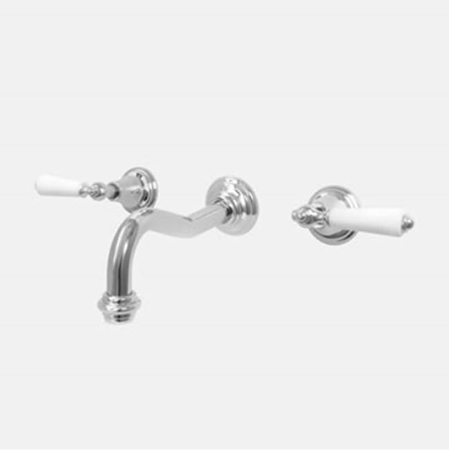 Sigma Wall/Vessel Lav Set Trim (Includes Soft Touch Drain) Orleans Satin Nickel Pvd .42