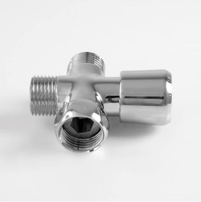 Sigma Push Pull Diverter For Exposed Shower Neck 1/2'' Npt. Swivels And Diverts Water Handshower Wands Antique Bronze .57