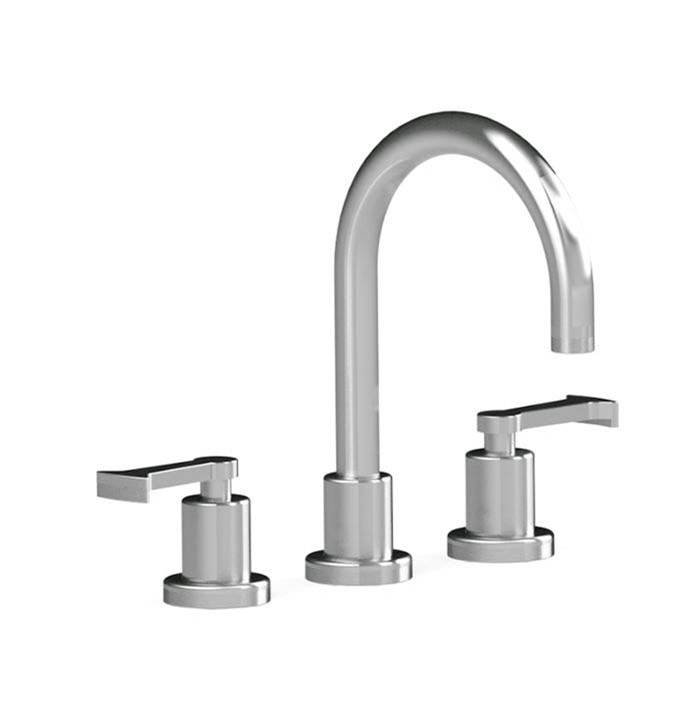 Sigma Widespread Lav Set With Lever Piston Polished Nickel Uncoated .49