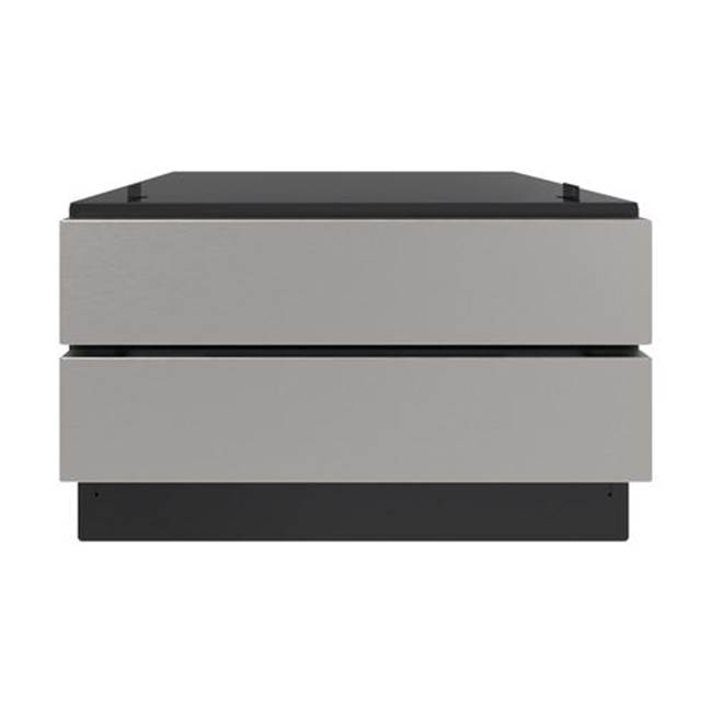 Sharp 24'' Under-the-Counter Pedestal, double push-to-open drawers for SMD2499FS, SSC2489DS, Panel Ready