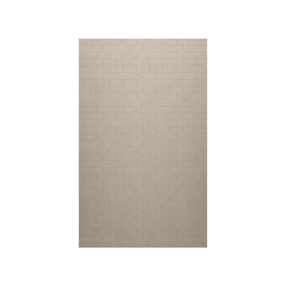 Swan SSST-3696-1 x 36 Swanstone® Classic Subway Tile Glue up Bathtub and Shower Single Wall Panel in Limestone