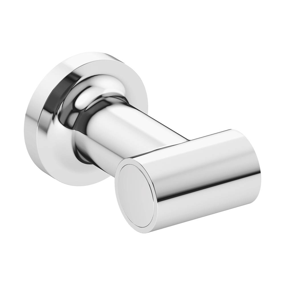 Symmons Museo Wall-Mounted Double Robe Hook in Polished Chrome