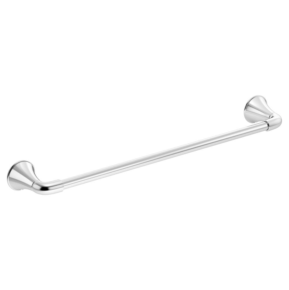 Symmons Elm 18 in. Wall-Mounted Towel Bar in Polished Chrome