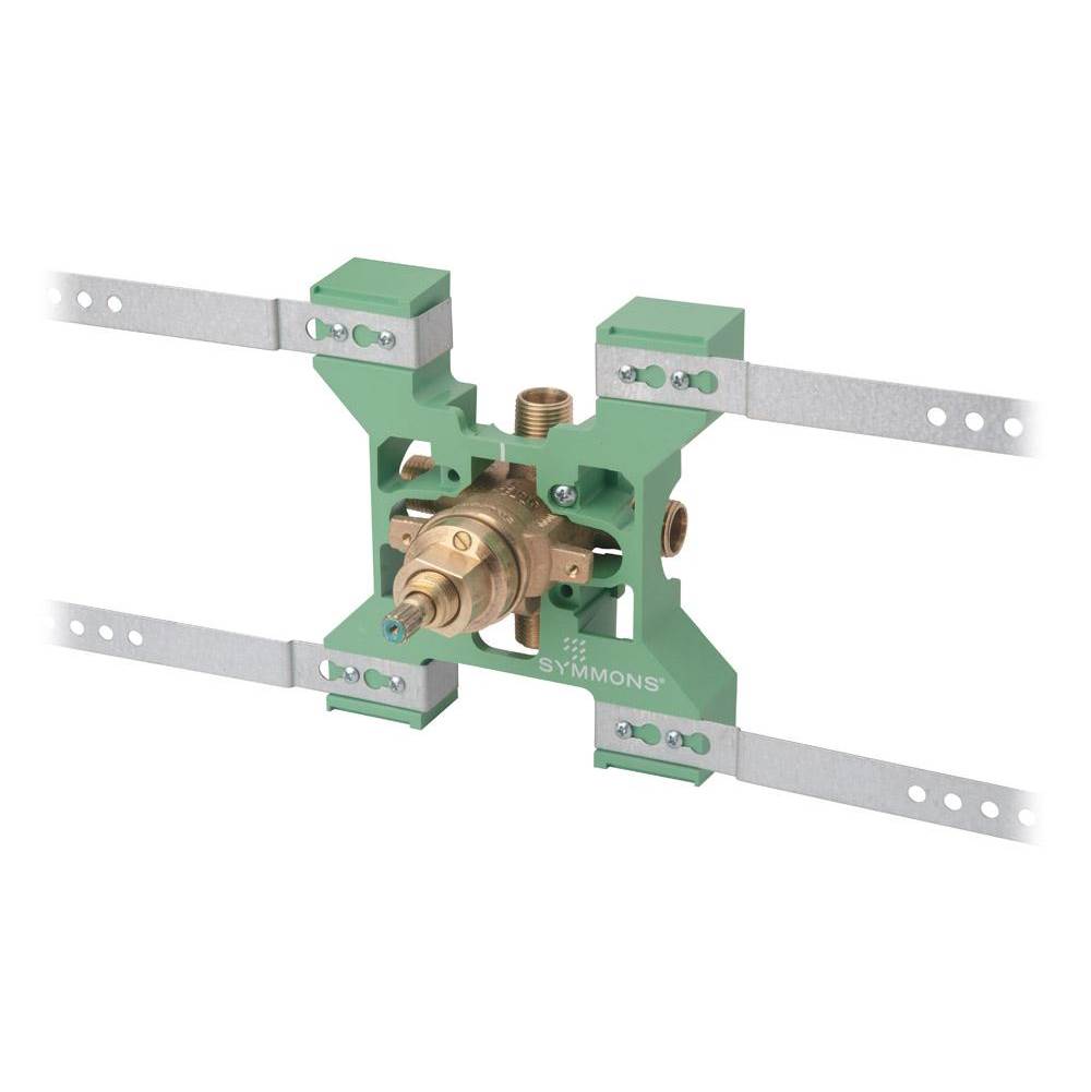 Symmons Temptrol Brass Pressure-Balancing Tub and Shower Valve with Rapid Install Bracket