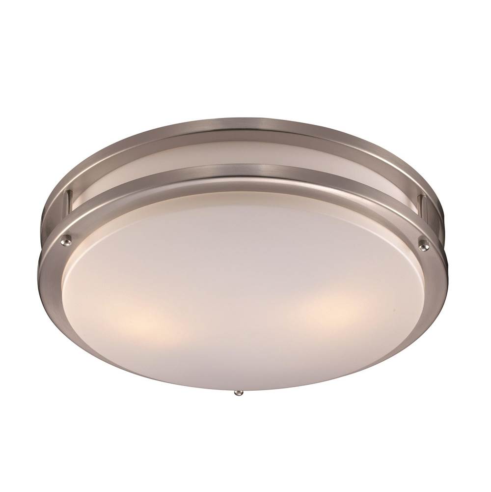 Trans Globe Lighting 1LT FLUSH LED-MED-ROUND-DOUBLE
