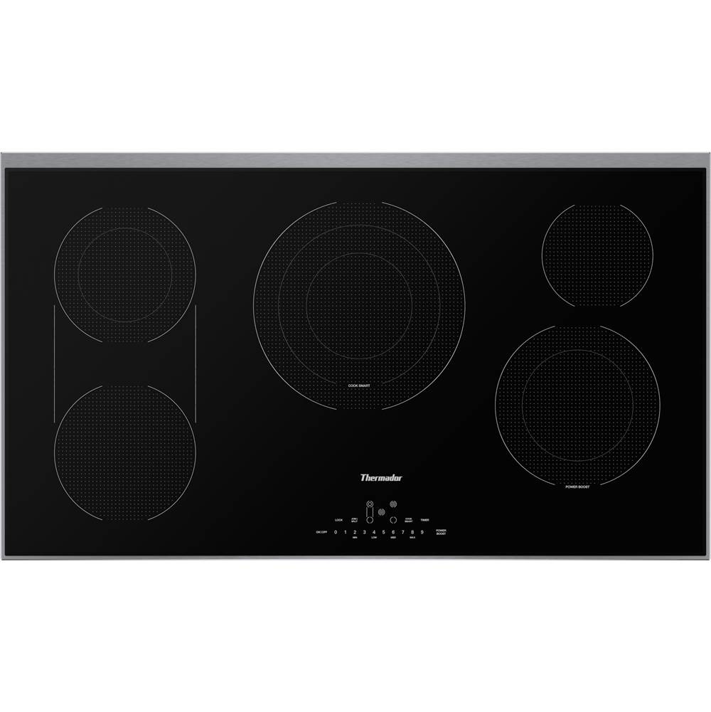Thermador Electric Cooktop, 36'', Touch Control, Stainless Steel Frame