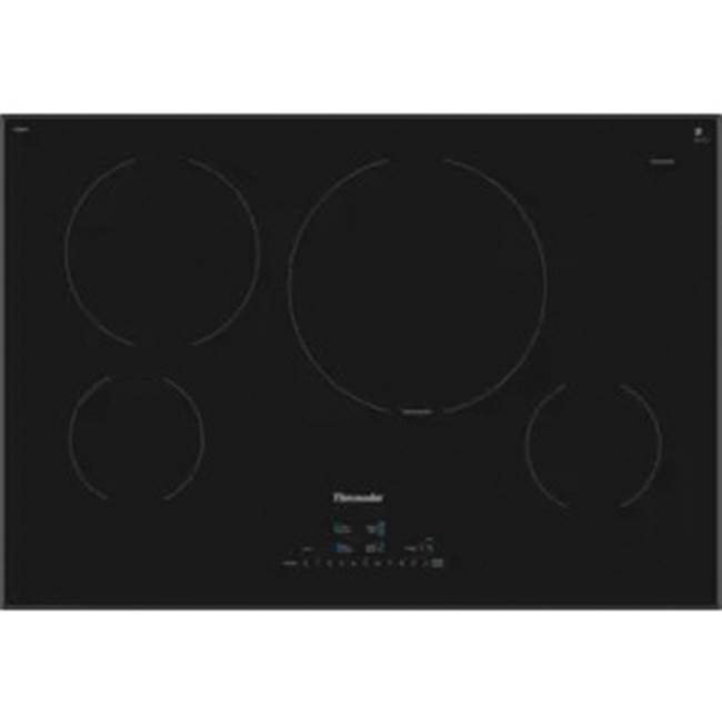 Thermador Induction Cooktop, 30'', 11'' Round Element, Black, Frameless