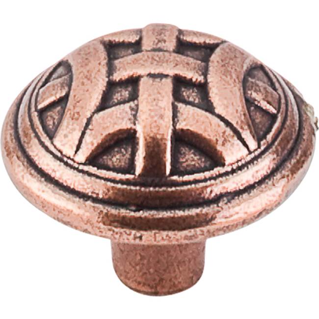 Top Knobs Celtic Large Knob 1 1/4 Inch Old English Copper