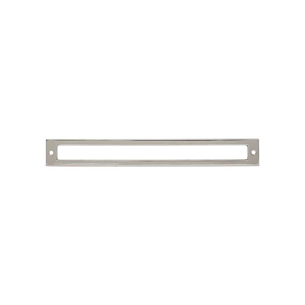 Top Knobs Hollin Backplate 8 13/16 Inch Polished Nickel