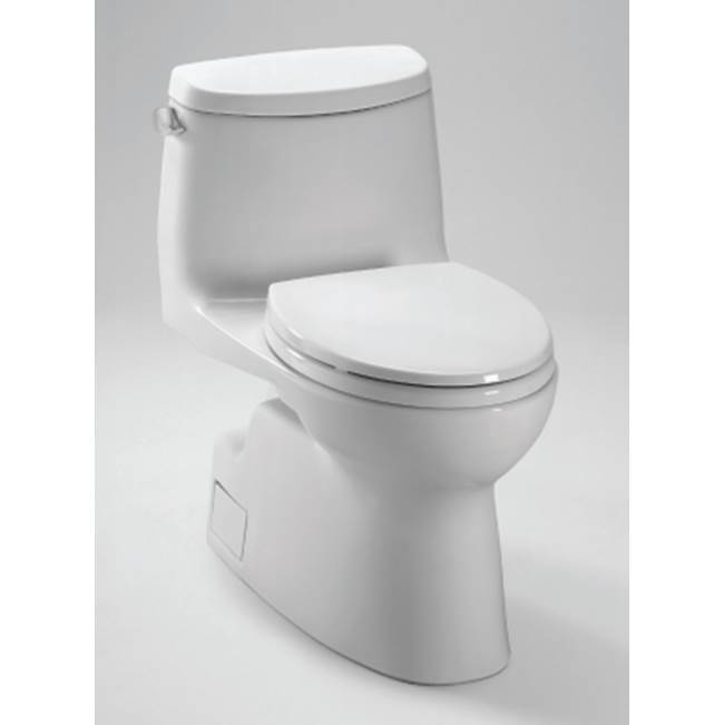 TOTO TOTO® Carlyle® II One-Piece Elongated 1.28 GPF WASHLET®+ and Auto Flush Ready Toilet with CEFIONTECT®, Cotton White