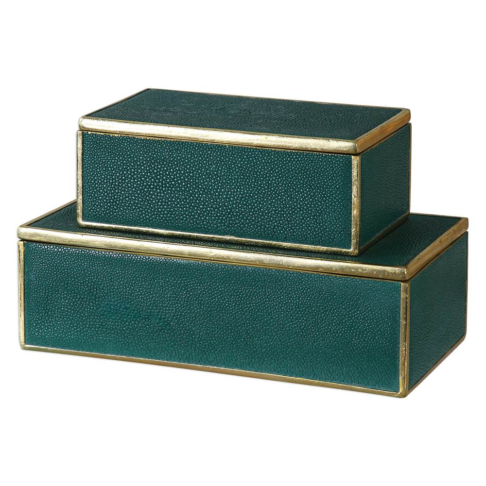 Uttermost Uttermost Karis Emerald Green Boxes S/2