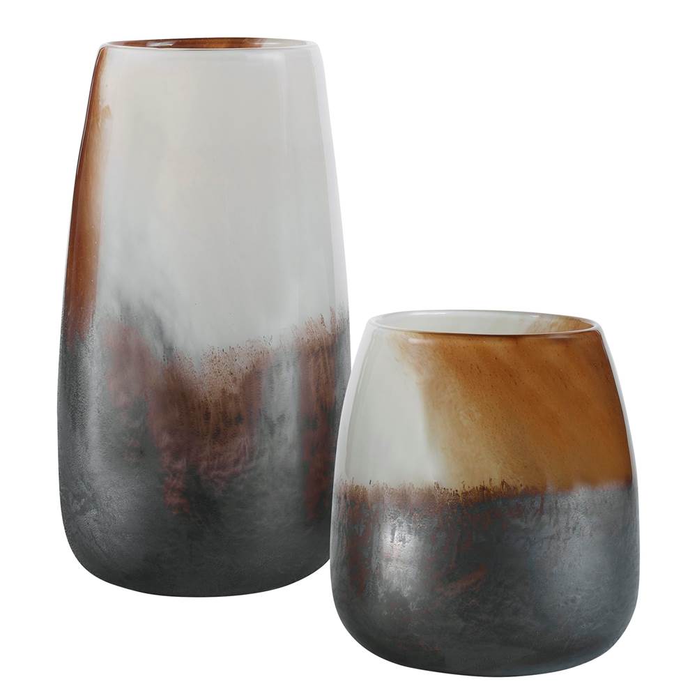 Uttermost Uttermost Desert Wind Glass Vases, S/2