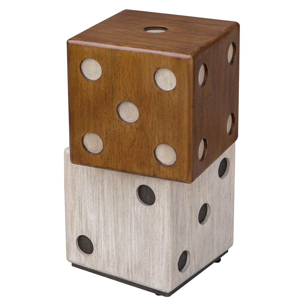 Uttermost Uttermost Roll The Dice Accent Table