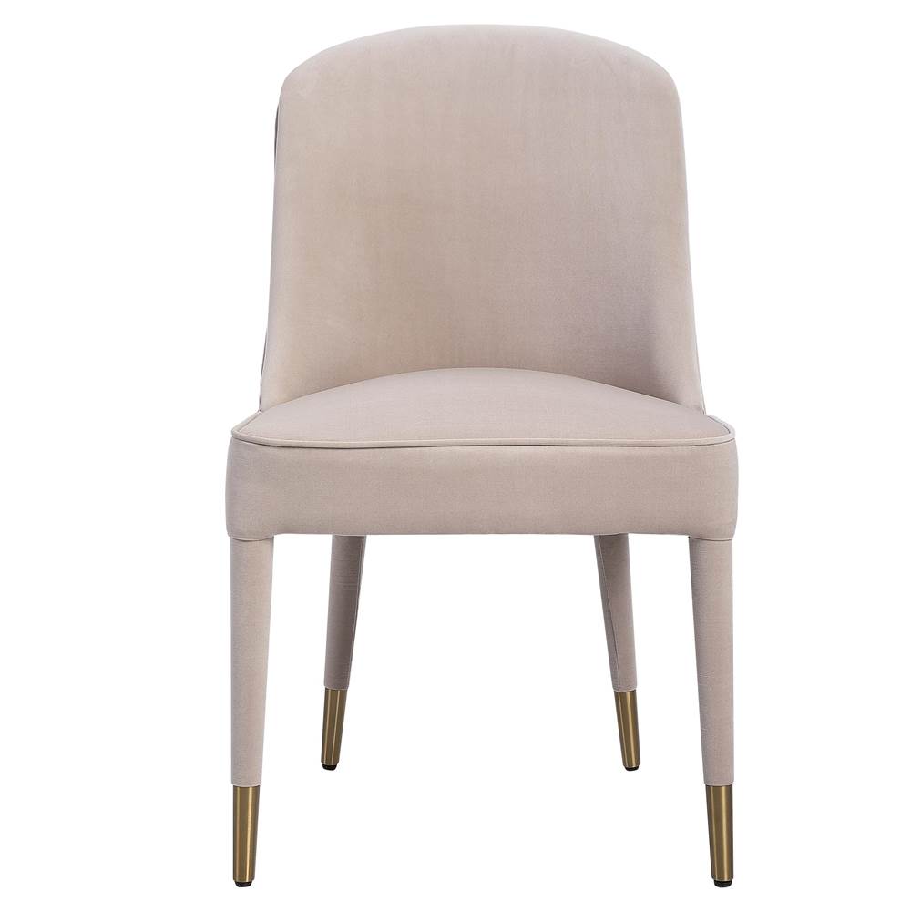 Uttermost Uttermost Brie Armless Chair, Champagne Set Of 2