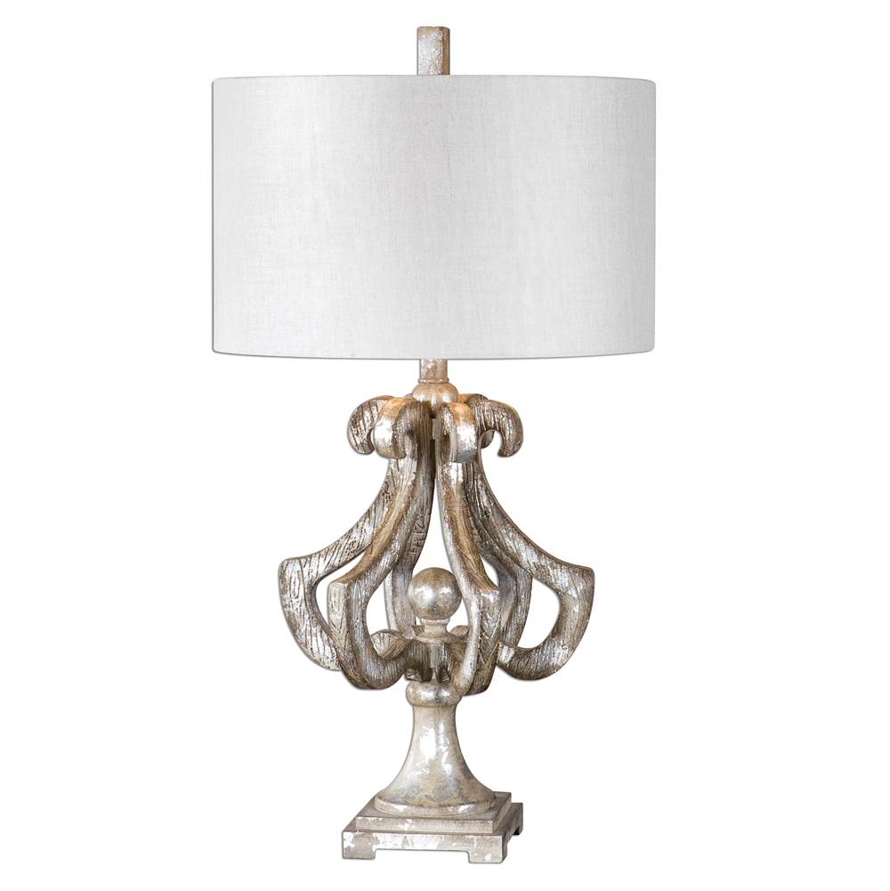 Uttermost Uttermost Vinadio Distressed Silver Table Lamp