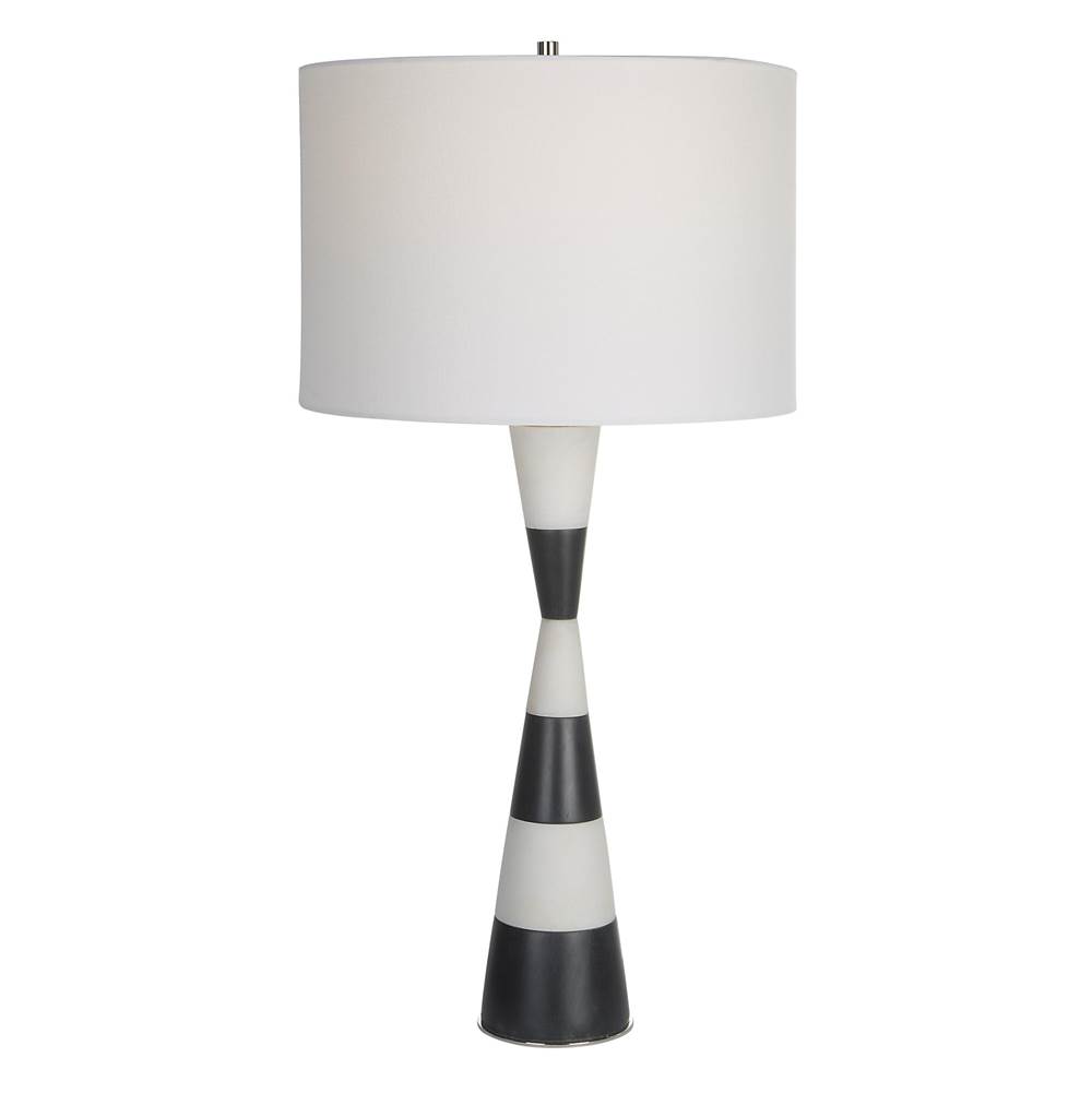 Uttermost Uttermost Bandeau Banded Stone Table Lamp