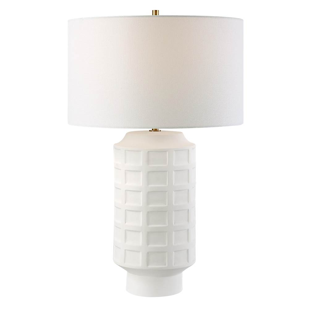 Uttermost Uttermost Window Pane White Table Lamp