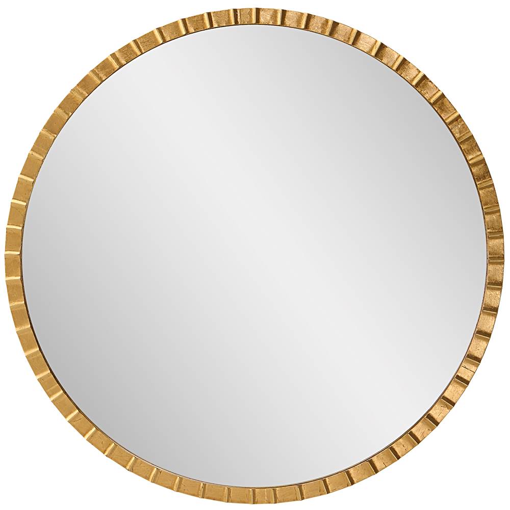 Uttermost Uttermost Dandridge Gold Round Mirror