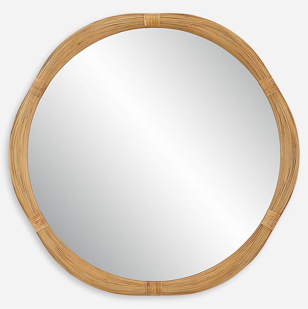 Uttermost Uttermost Salina Round Bamboo Mirror
