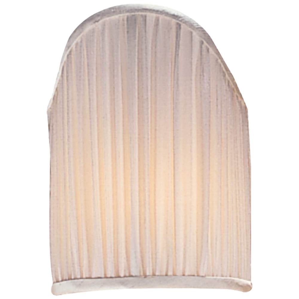 Visual Comfort Signature Collection 4'' x 5.5'' Silk Pleated Candle Clip Shield